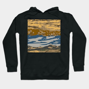 High Desert Mountain Stripe Hoodie